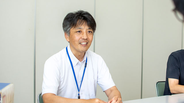 牧之原市市民生活部税務課の総括主幹 小林孝明さん