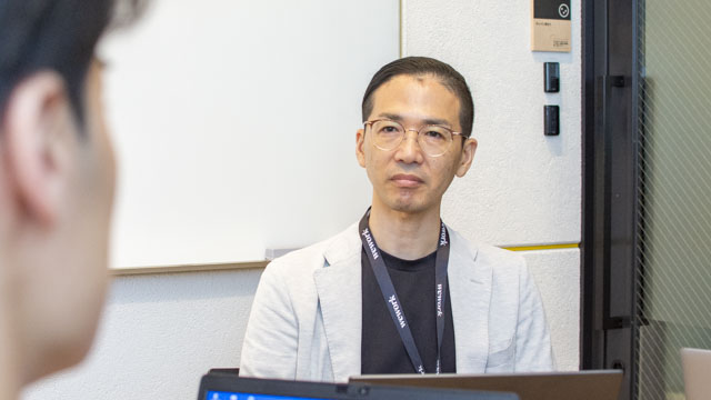 DX開発統括部 システム開発1部の井口唯史氏