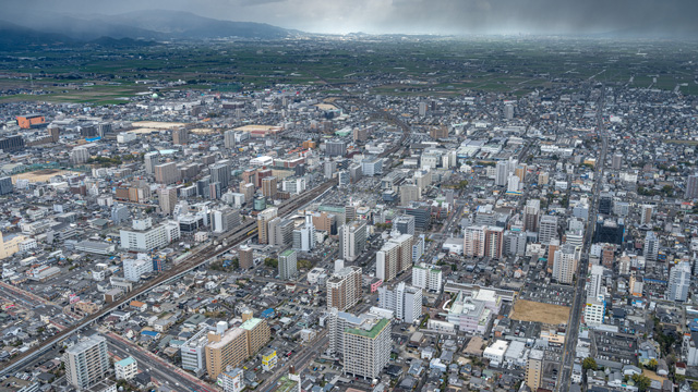佐賀市中心部