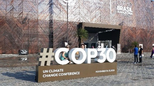 COP30本会場（ブルーゾーン）入口の様子