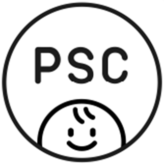 丸型の子供 PSC マーク等