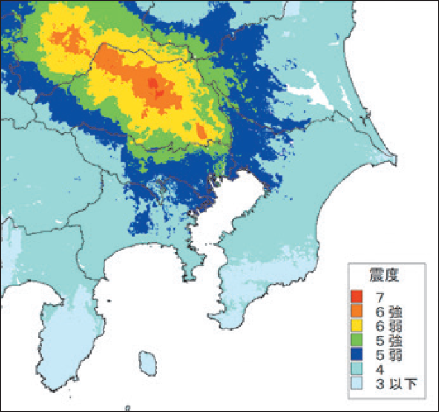 （a）深谷断層帯（2025年想定）