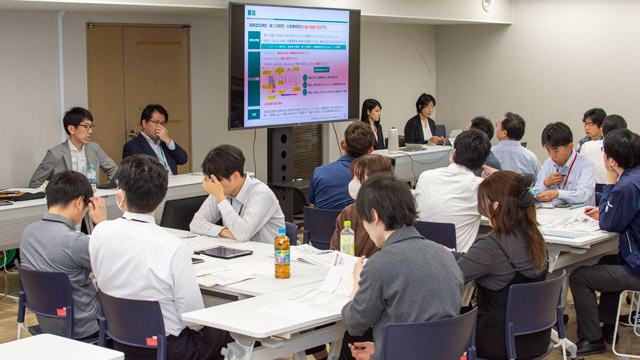 2026年5月にいわき市役所の災害行政に関係する部署向けに実施した『損害割合カリキュレータ』のデモンストレーション