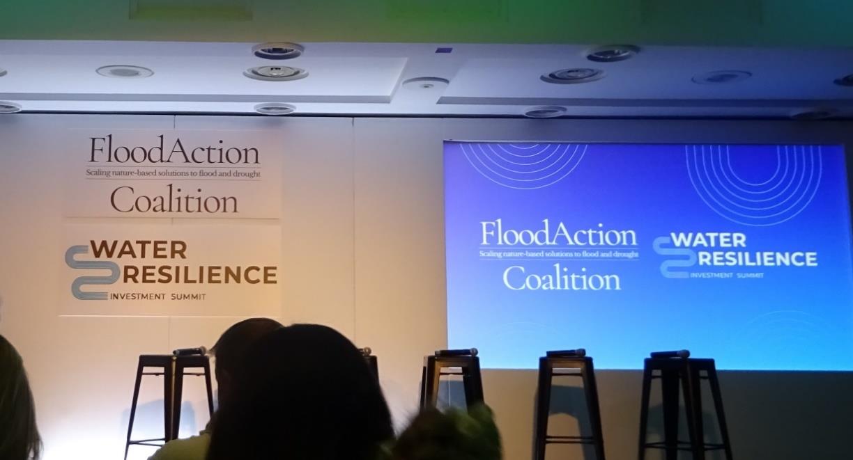 【図表3】FloodAction Coalitionが主催した水レジリエンス投資サミットの会場