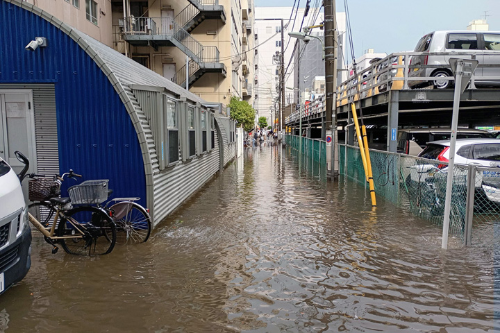 2025年9月11日に品川区で発生した豪雨災害