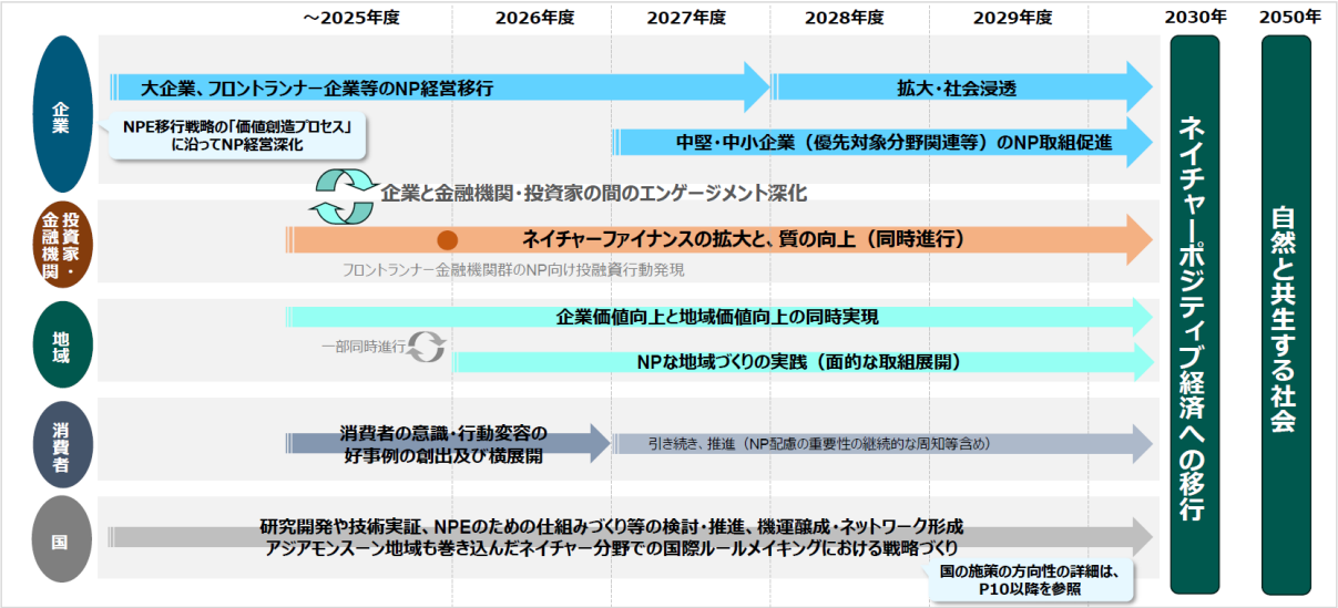 NP経済への移行に際し「いつまでに、何をすべきか」の全体像
