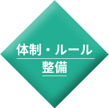 体制・ルール整備